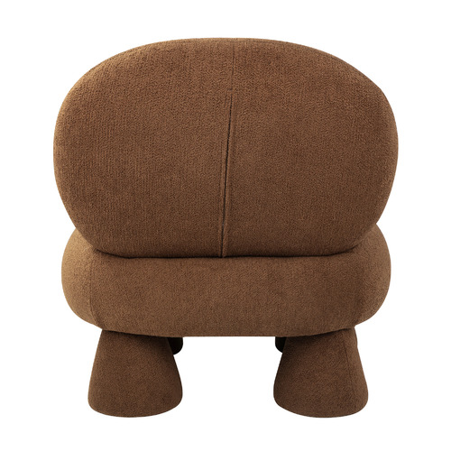 Caramel Barney Boucle Armchair