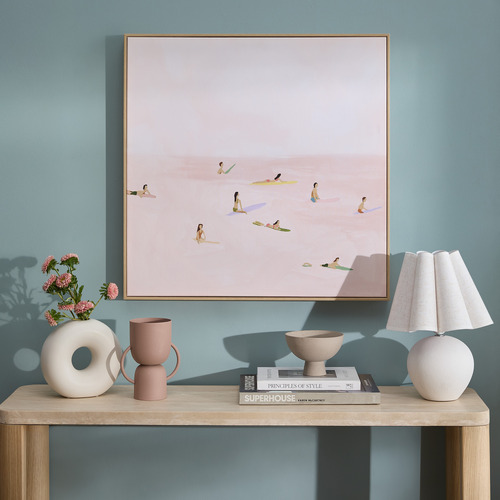 Morning Surf Framed Canvas Wall Art product image