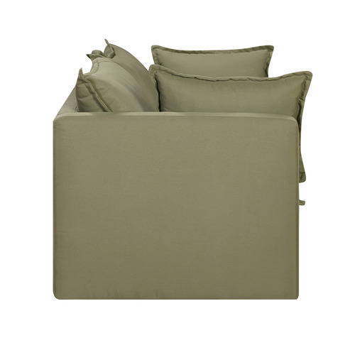 2.5 Seater Forest Green Hayman Upholstered Outdoor Sofa