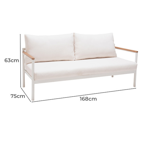 5 Seater Coogee Outdoor Lounge Dining Set