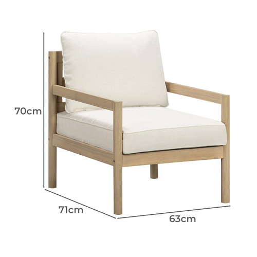 4 Seater Natural Reef Outdoor Sofa Set