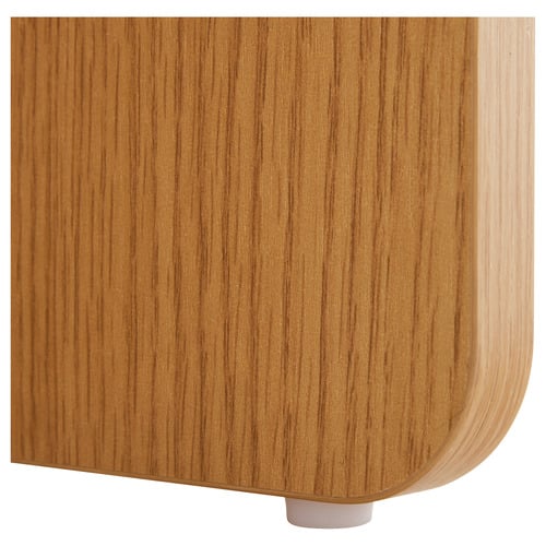Talia Travertine-Look Console Table