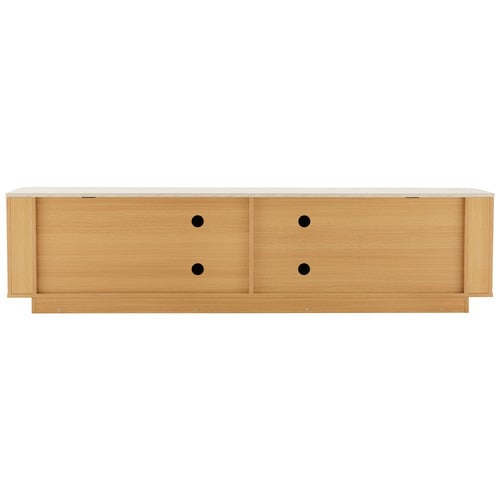 Talia 4 Door Travertine-Look TV Unit