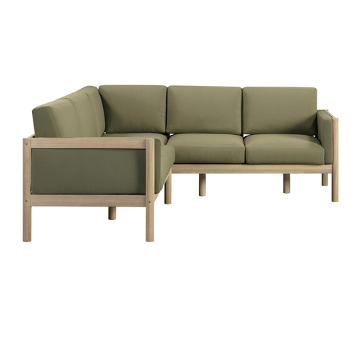 5 Seater Olive Green River Outdoor Modular Sofa Set