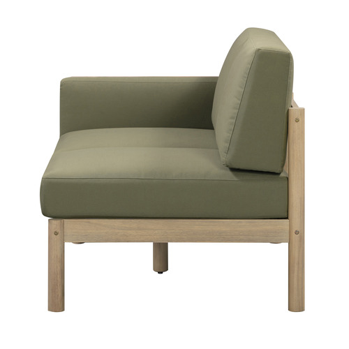5 Seater Olive Green River Outdoor Modular Sofa Set