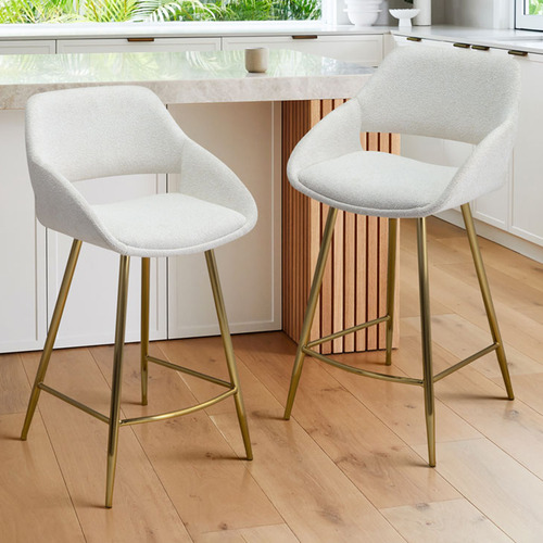 69cm Jake Upholstered Bar Stools