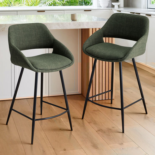 69cm Jake Upholstered Bar Stools