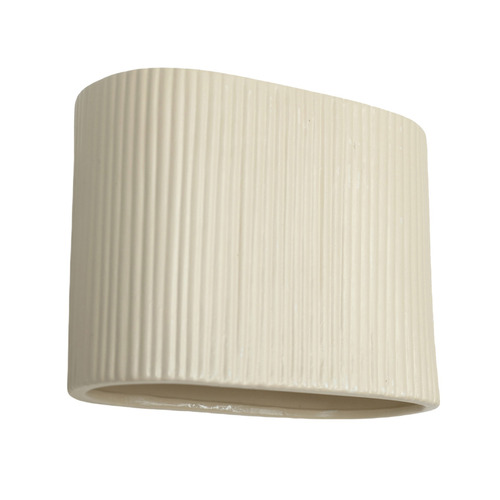 Halcyon Ceramic Ribbed Wall Light
