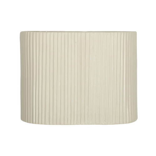 Halcyon Ceramic Ribbed Wall Light