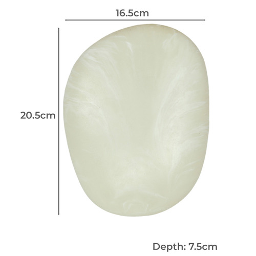 Corbin Alabaster Organic Wall Light