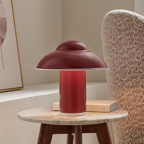 26cm Merlot Myal Table Lamp