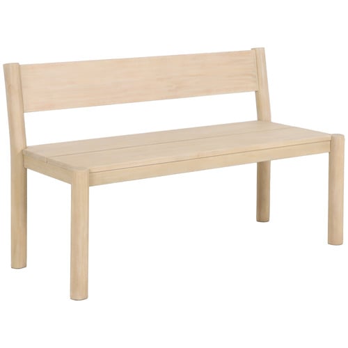 Andie Eucalyptus Wood Garden Bench
