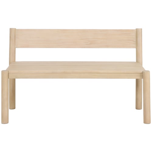 Andie Eucalyptus Wood Garden Bench
