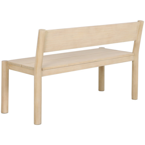 Andie Eucalyptus Wood Garden Bench