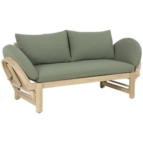 Martinique Acacia Wood Outdoor Daybed