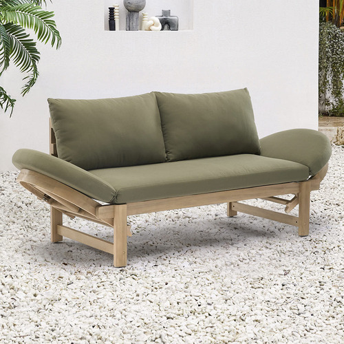 Martinique Acacia Wood Outdoor Daybed