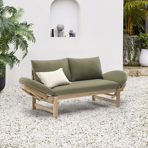 Martinique Acacia Wood Outdoor Daybed