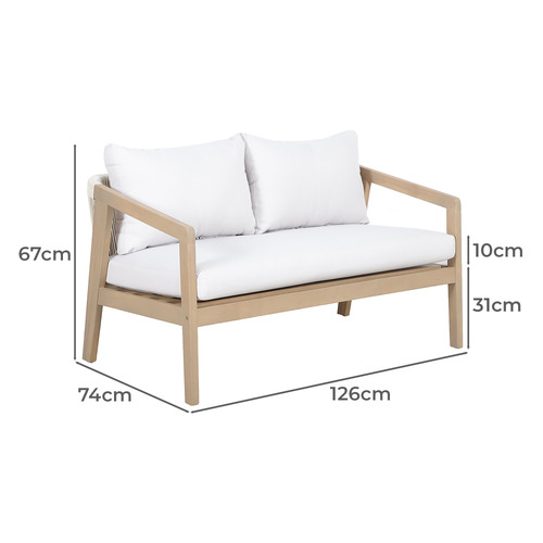 6 Seater Bayview Outdoor Lounge Dining Set