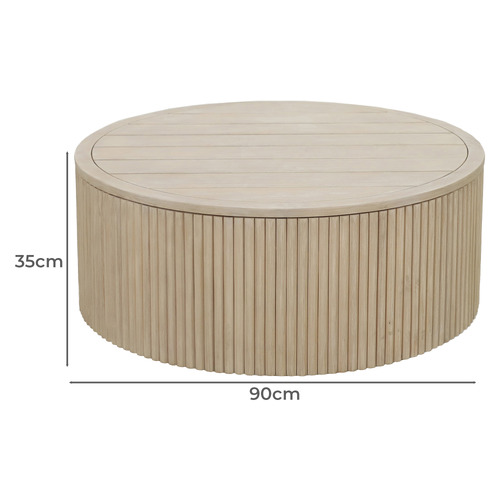 Como Eucalyptus Wood Outdoor Coffee Table