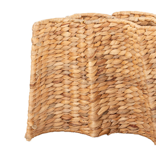 Wavy Water Hyacinth Christmas Tree Skirt