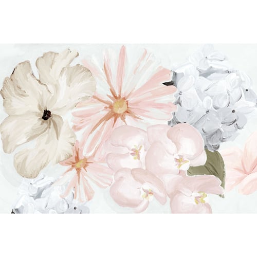 Rosewater Dreams Framed Canvas Wall Art