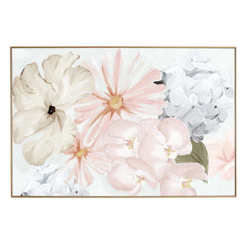 Rosewater Dreams Framed Canvas Wall Art
