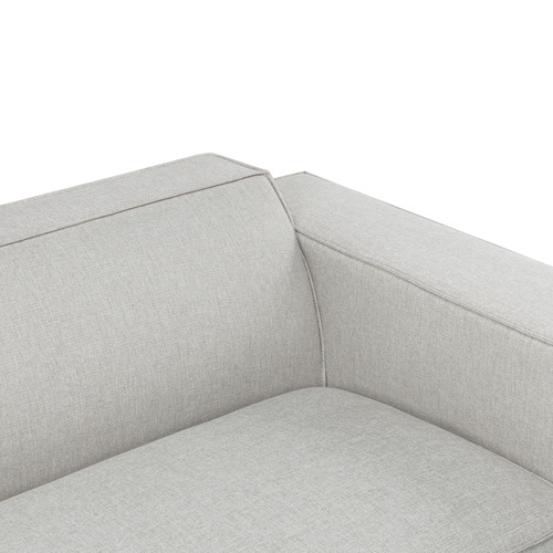 Russo 3 Seater Upholstered Sofa with Chaise