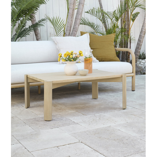 Palma Eucalyptus Wood Outdoor Coffee Table