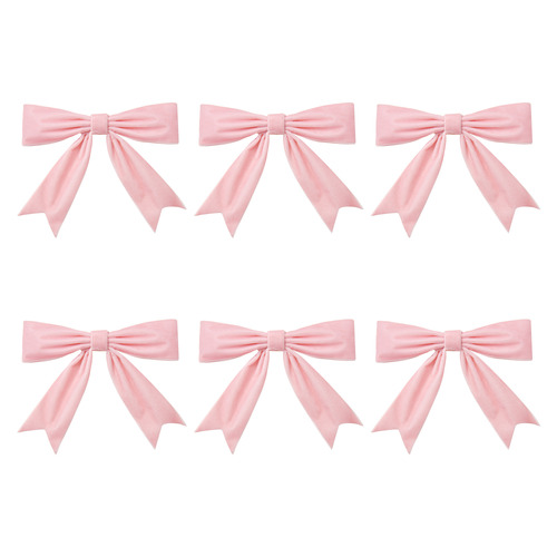 Set-of-6-Velvet-Bow-Christmas-Tree-Clips
