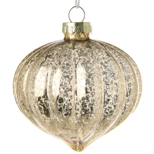 Mottled Glass Baubles