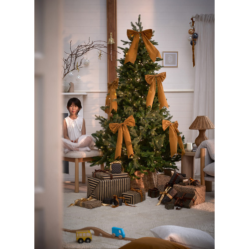Wavy-Water-Hyacinth-Christmas-Tree-Skirt