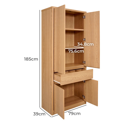 Taylor 4 Door 1 Drawer Cupboard
