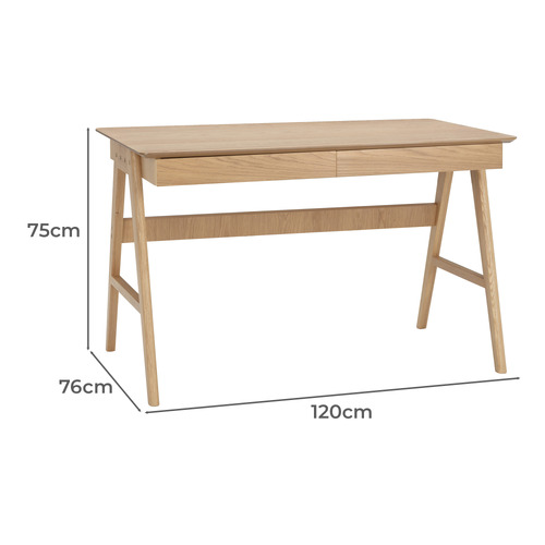Walnut Torsby Office Writing Desk