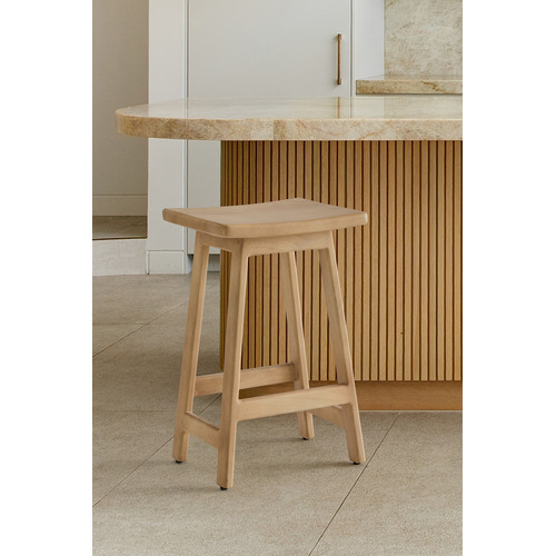 65cm Nisha Mango Wood Bar Stool