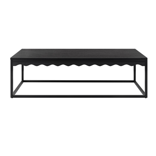 Black Bonnie Wavy Coffee Table