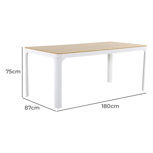 Sandie Aluminium Outdoor Dining Table