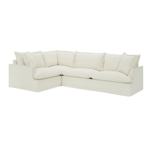 Softy 5 Seater Queen Slipcover Sofa Bed