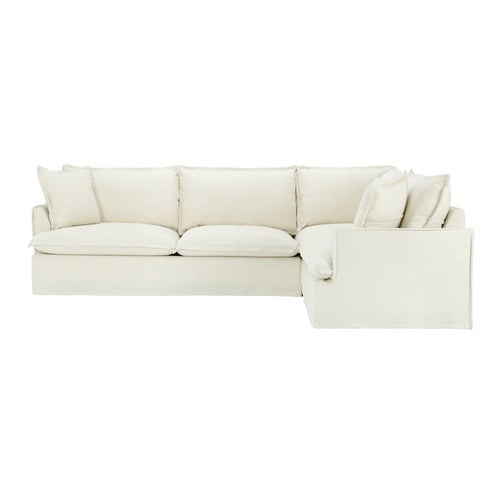 Softy 5 Seater Queen Slipcover Sofa Bed