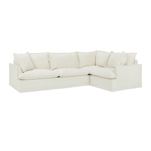Softy 5 Seater Queen Slipcover Sofa Bed
