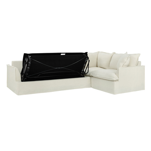 Softy 5 Seater Queen Slipcover Sofa Bed