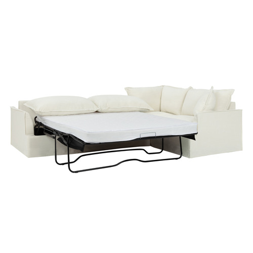 Softy 5 Seater Queen Slipcover Sofa Bed
