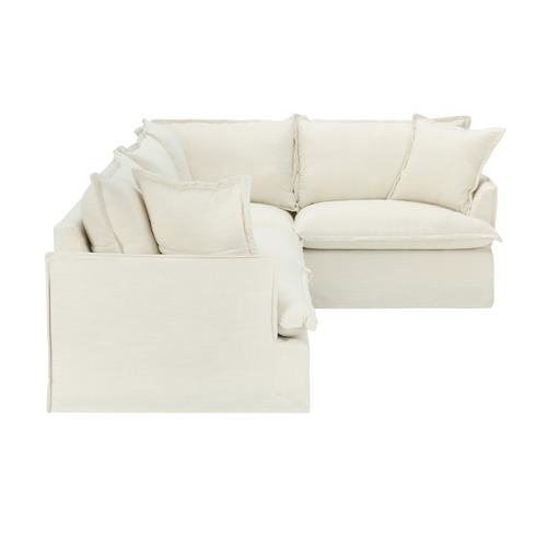 Softy 5 Seater Queen Slipcover Sofa Bed