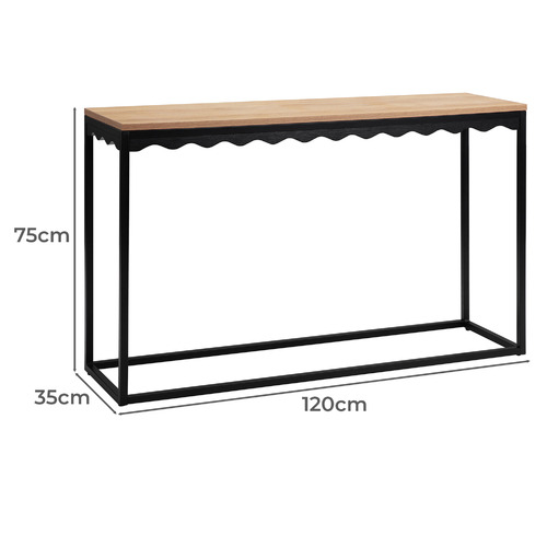 Bonnie Wavy Console Table