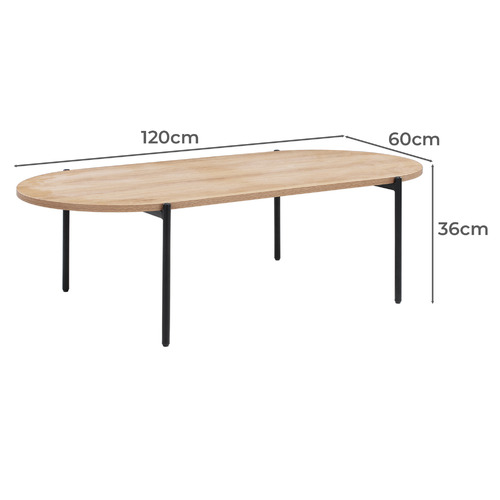 Brooke Curved Coffee Table