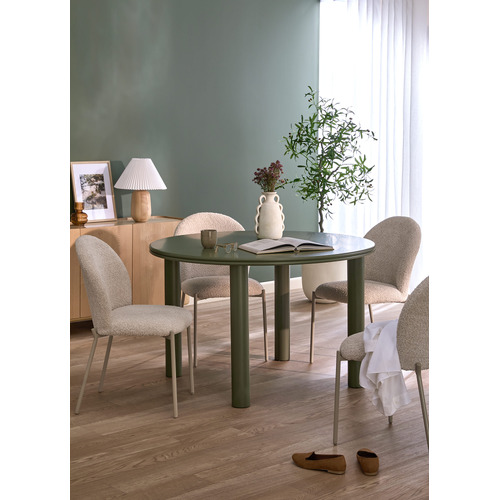 Olive Green Solina Dining Table