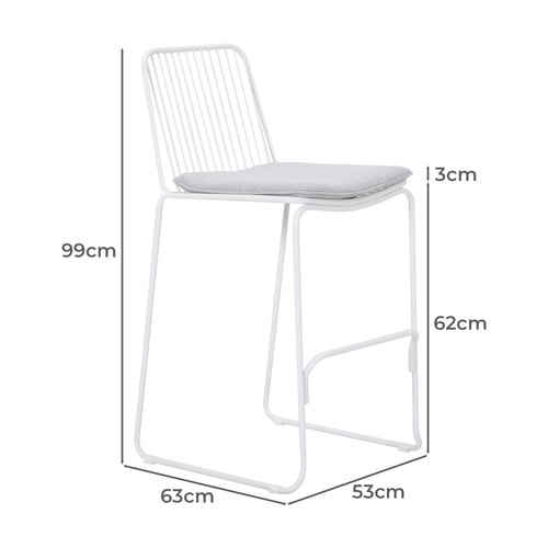 65cm Nadi Outdoor Bar Stools