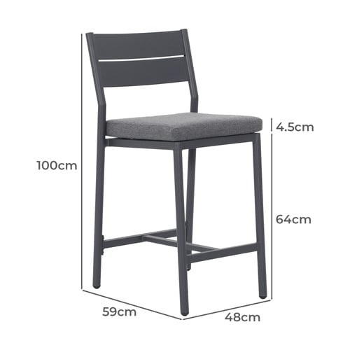 68.5cm Kamari Outdoor Bar Stools
