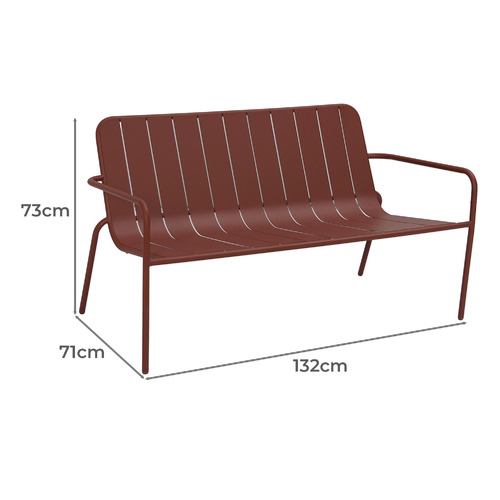 Otti Steel Garden Bench