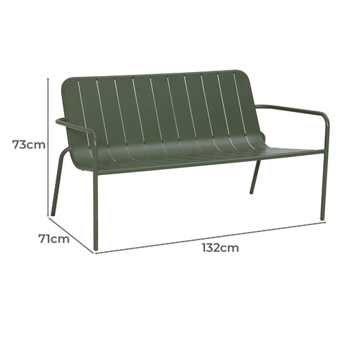 Otti Steel Garden Bench