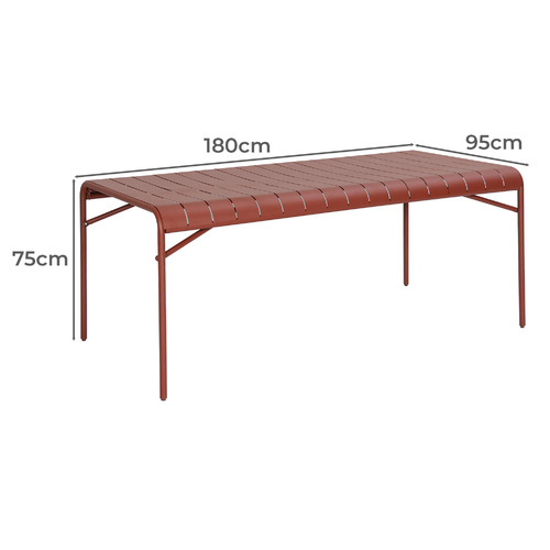 4 Seater Otti Aluminium Outdoor Dining Set